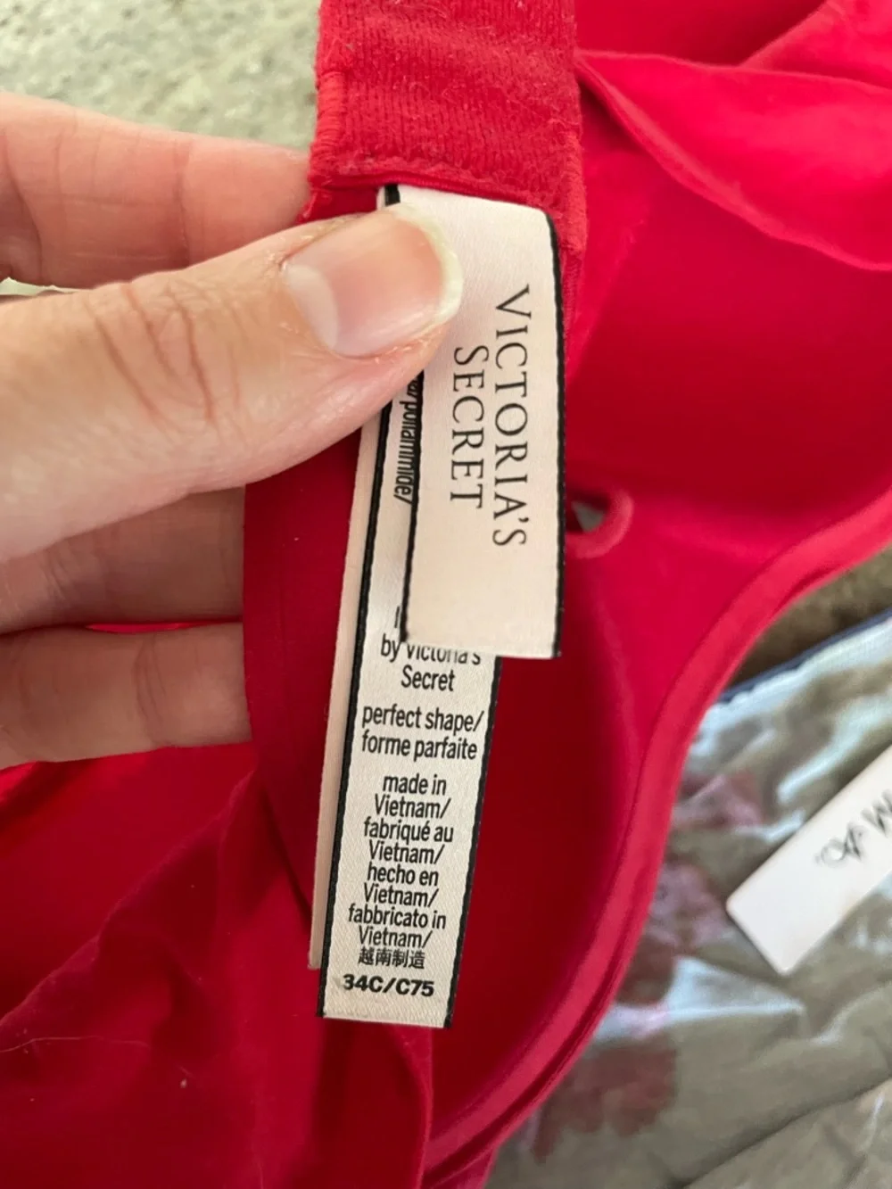Victoria’s Secret perfect shape Push-Up Bra with Soma Floral Lace underwear Set